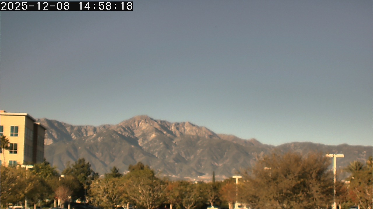 Thumbnail for current weather camera view from San Bernardino CA in Ontario, California