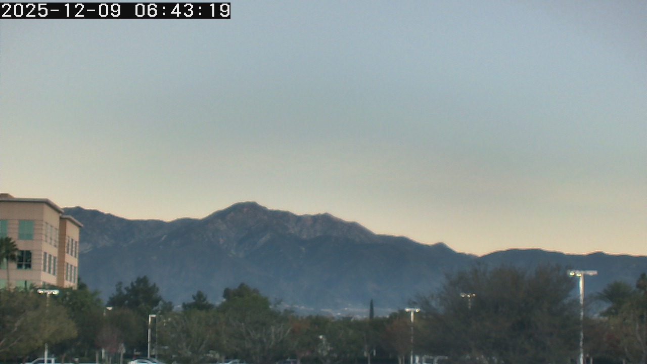 Thumbnail for current weather camera view from San Bernardino CA in Ontario, California