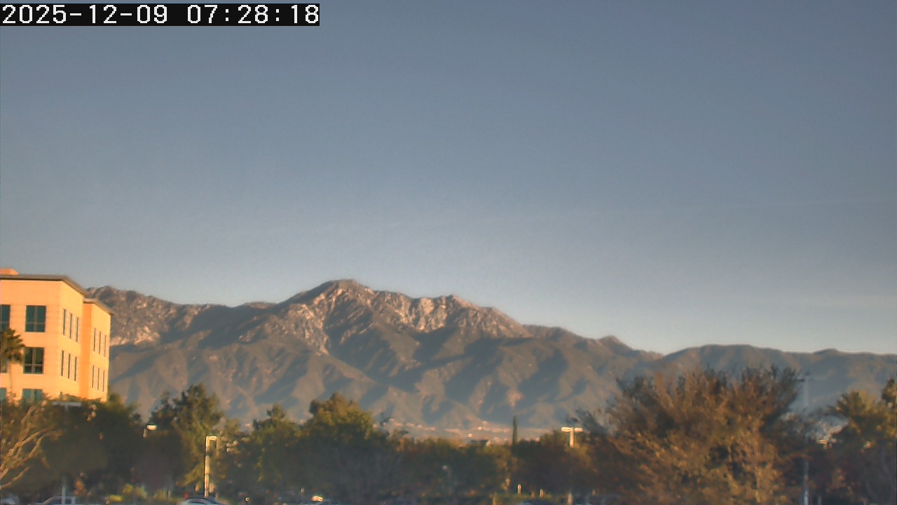 Thumbnail for current weather camera view from San Bernardino CA in Ontario, California