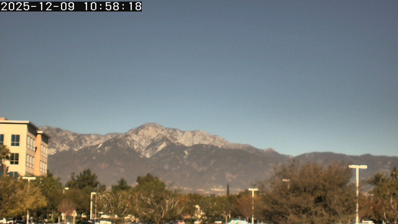 Thumbnail for current weather camera view from San Bernardino CA in Ontario, California