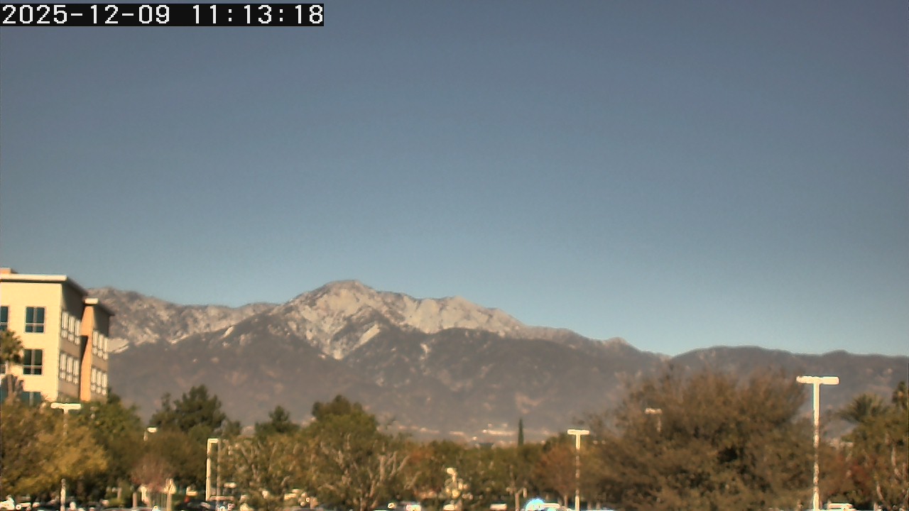 Thumbnail for current weather camera view from San Bernardino CA in Ontario, California