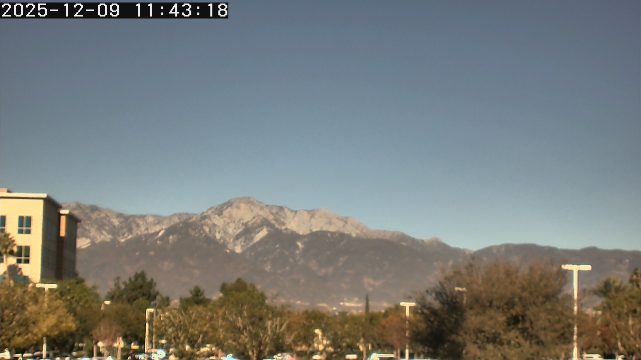 Thumbnail for current weather camera view from San Bernardino CA in Ontario, California