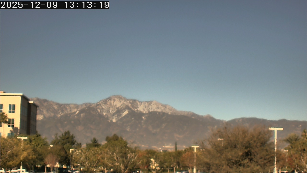 Thumbnail for current weather camera view from San Bernardino CA in Ontario, California