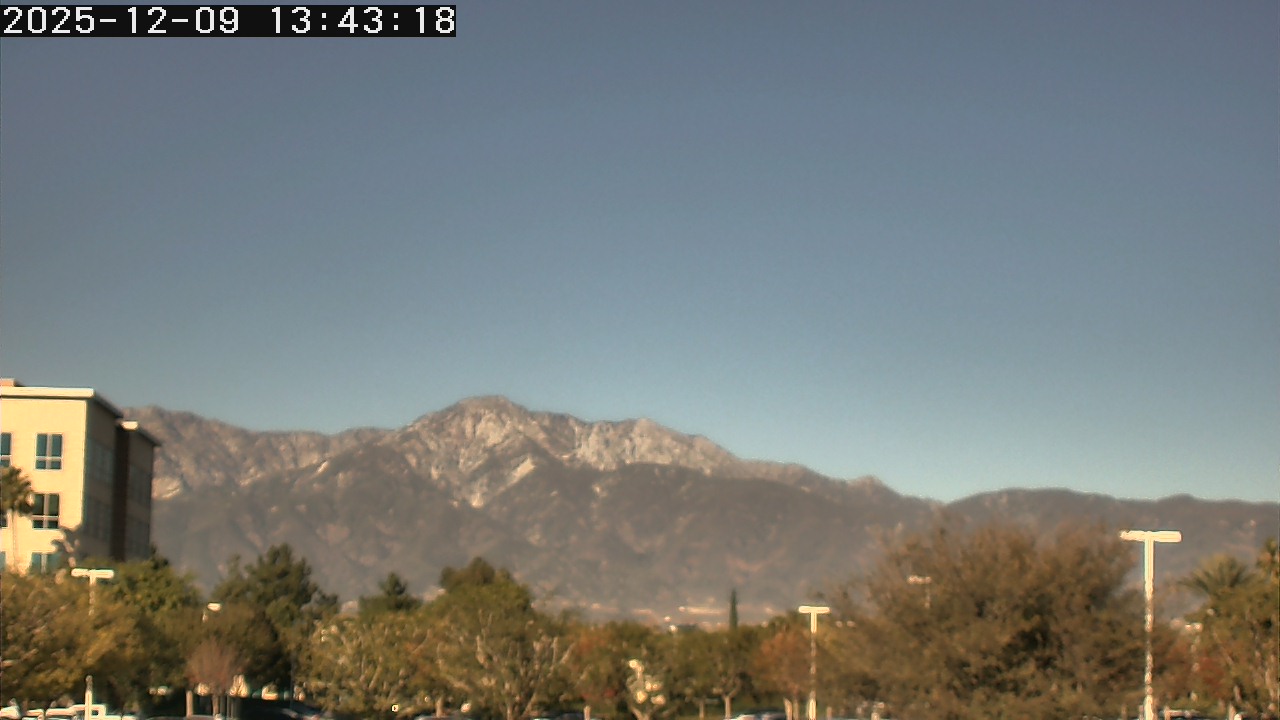 Thumbnail for current weather camera view from San Bernardino CA in Ontario, California