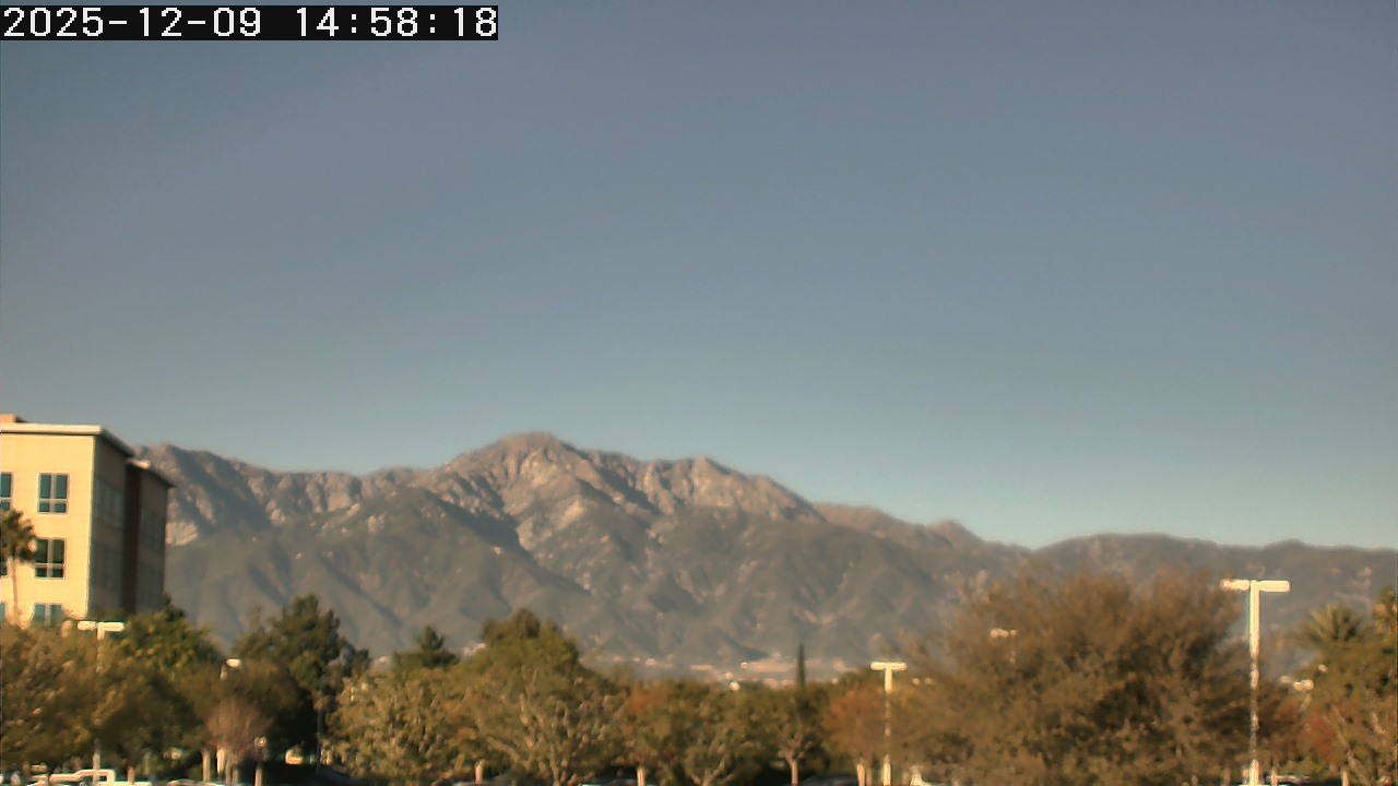 Thumbnail for current weather camera view from San Bernardino CA in Ontario, California