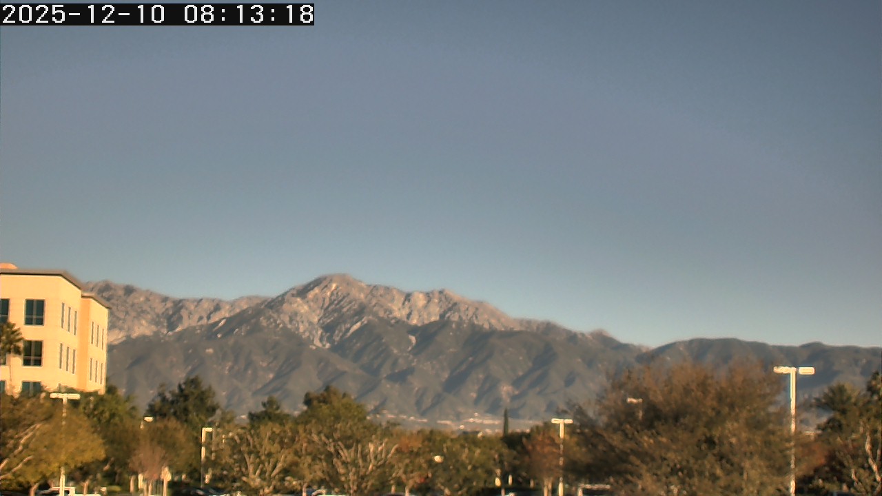 Thumbnail for current weather camera view from San Bernardino CA in Ontario, California