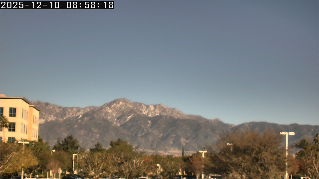 Thumbnail for current weather camera view from San Bernardino CA in Ontario, California