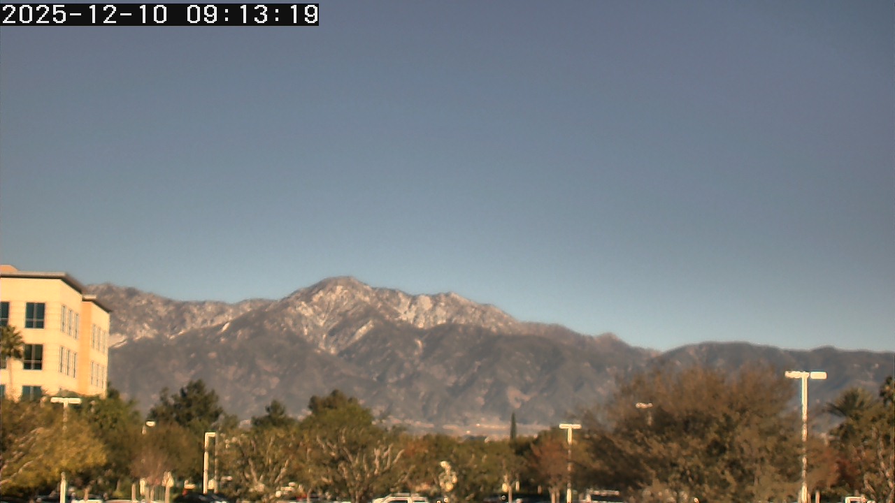 Thumbnail for current weather camera view from San Bernardino CA in Ontario, California