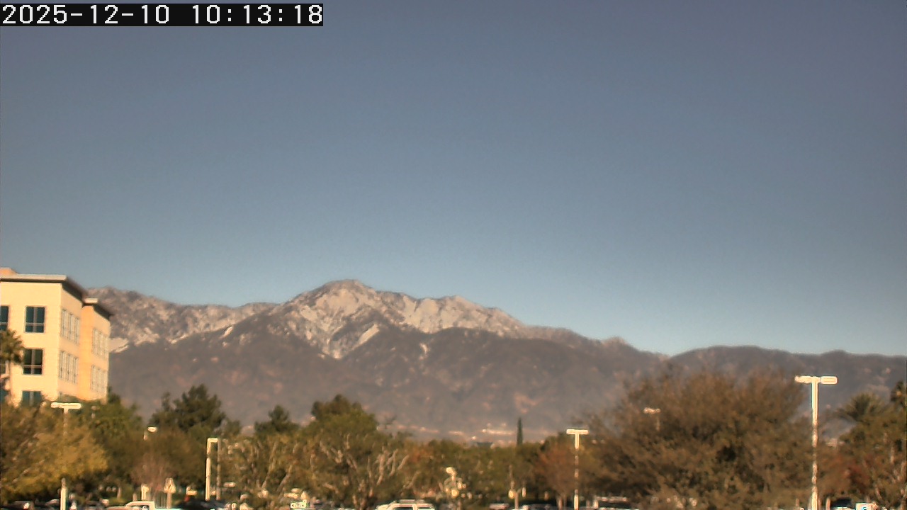 Thumbnail for current weather camera view from San Bernardino CA in Ontario, California