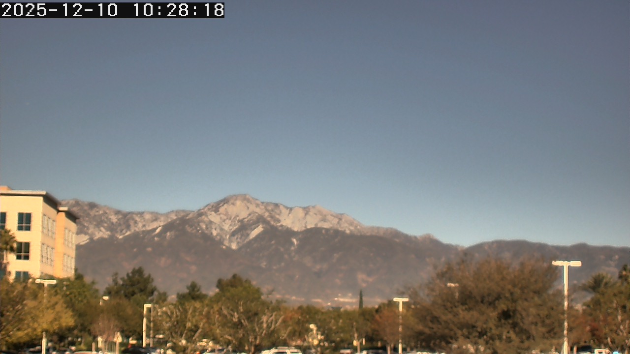 Thumbnail for current weather camera view from San Bernardino CA in Ontario, California