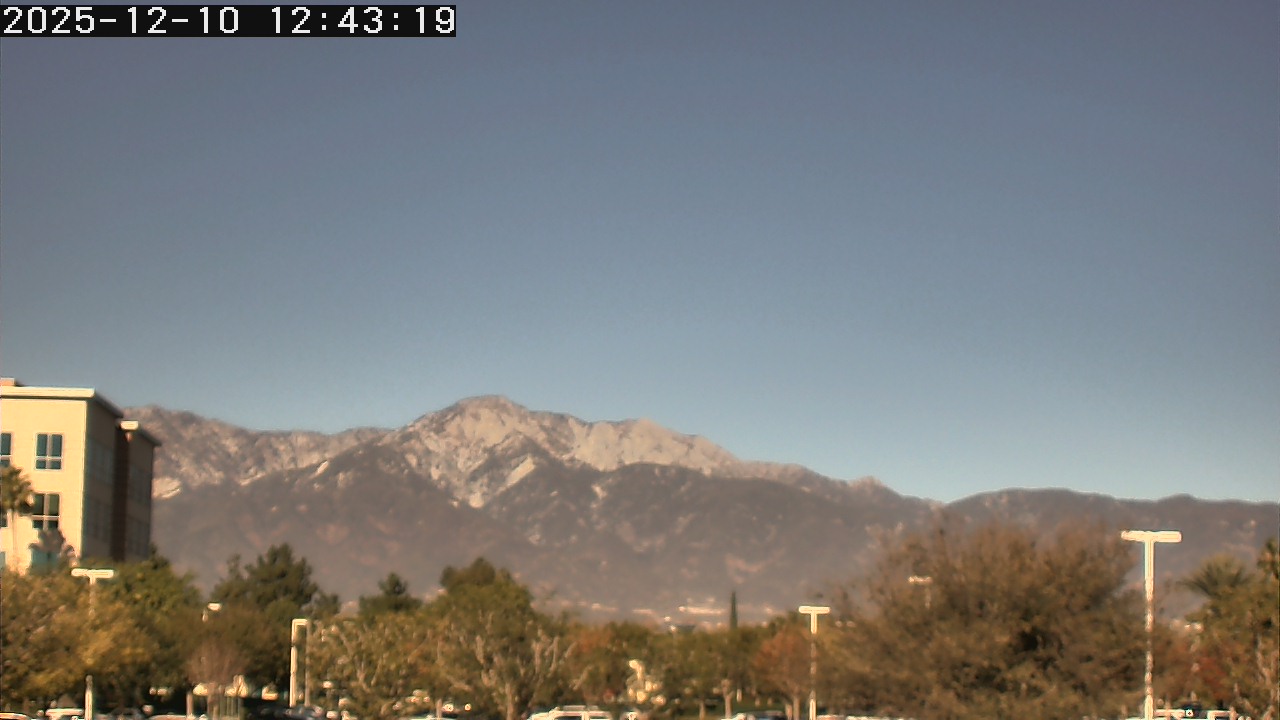Thumbnail for current weather camera view from San Bernardino CA in Ontario, California