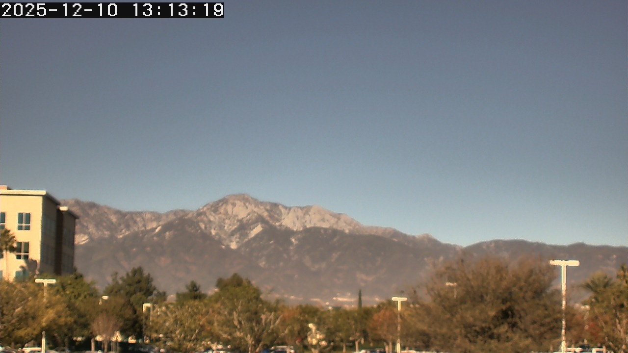 Thumbnail for current weather camera view from San Bernardino CA in Ontario, California