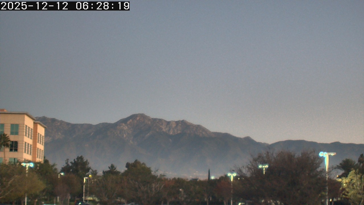 Thumbnail for current weather camera view from San Bernardino CA in Ontario, California