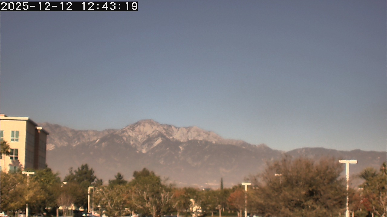 Thumbnail for current weather camera view from San Bernardino CA in Ontario, California