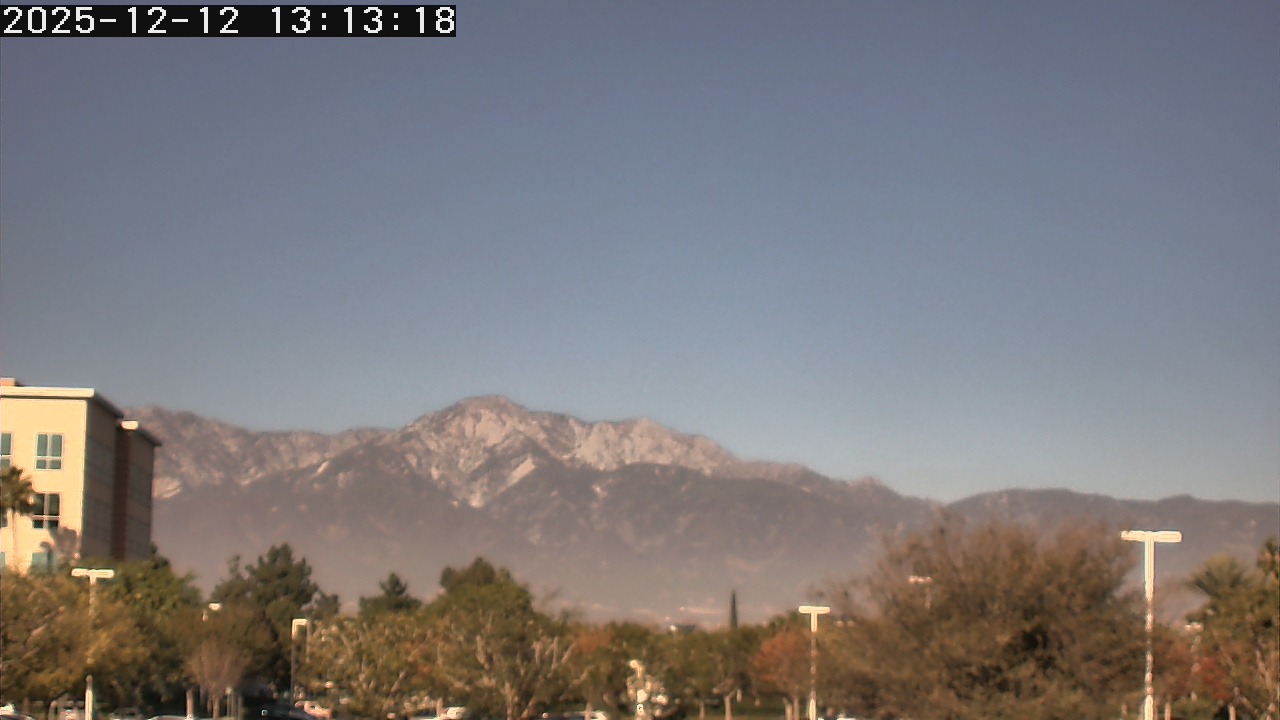 Thumbnail for current weather camera view from San Bernardino CA in Ontario, California