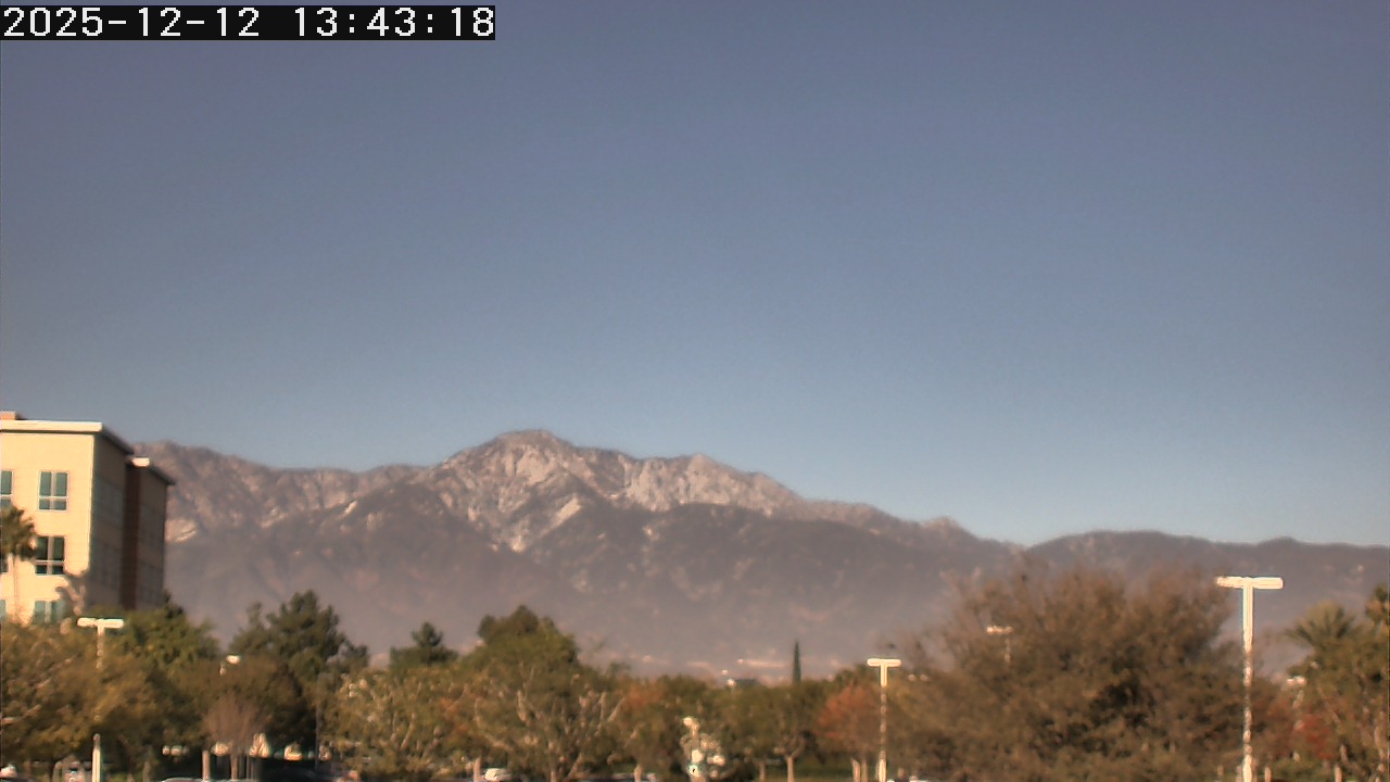 Thumbnail for current weather camera view from San Bernardino CA in Ontario, California