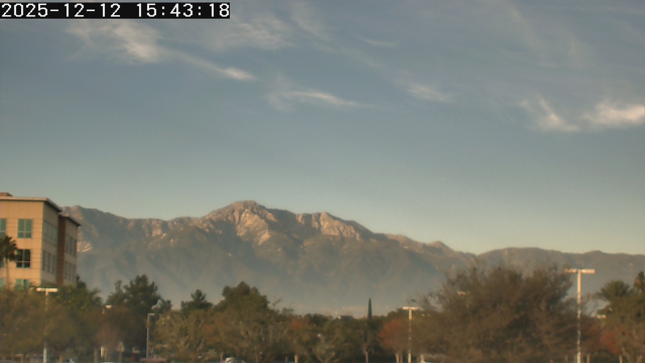 Thumbnail for current weather camera view from San Bernardino CA in Ontario, California