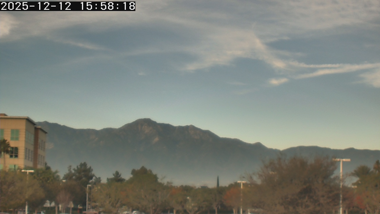 Thumbnail for current weather camera view from San Bernardino CA in Ontario, California