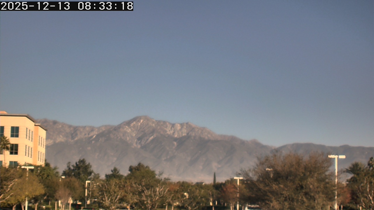 Thumbnail for current weather camera view from San Bernardino CA in Ontario, California