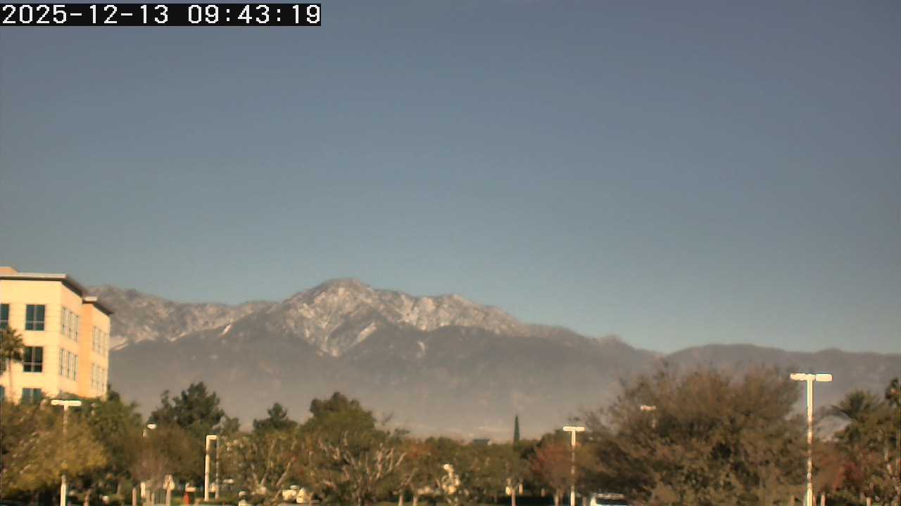 Thumbnail for current weather camera view from San Bernardino CA in Ontario, California