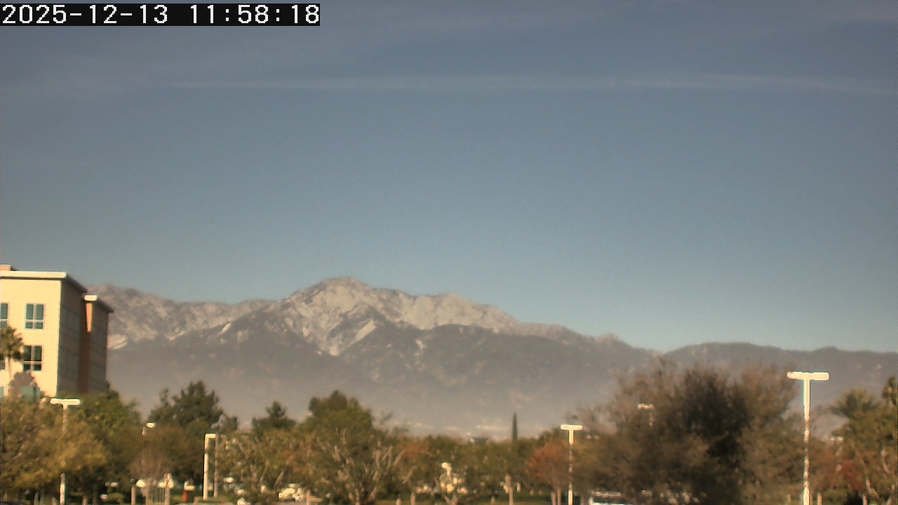 Thumbnail for current weather camera view from San Bernardino CA in Ontario, California