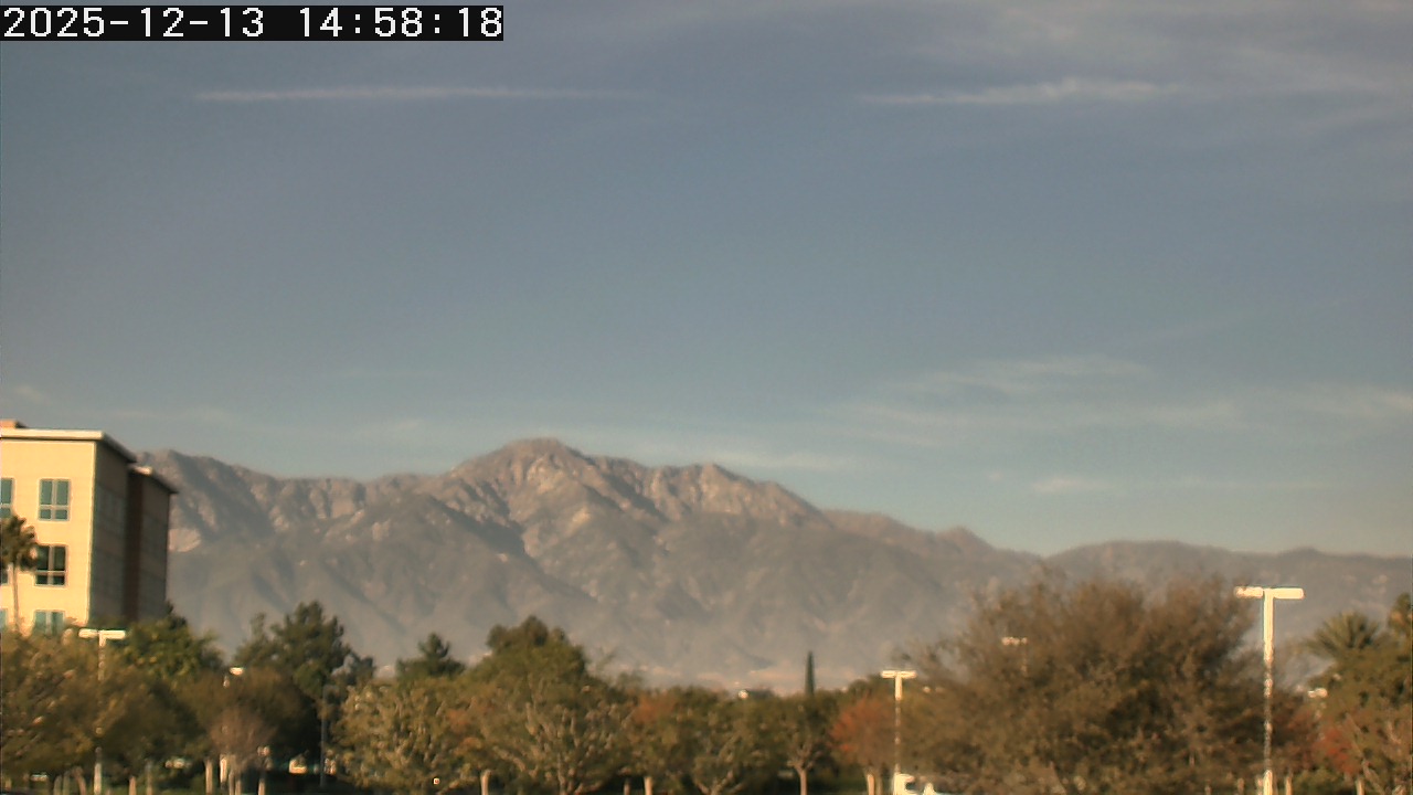 Thumbnail for current weather camera view from San Bernardino CA in Ontario, California