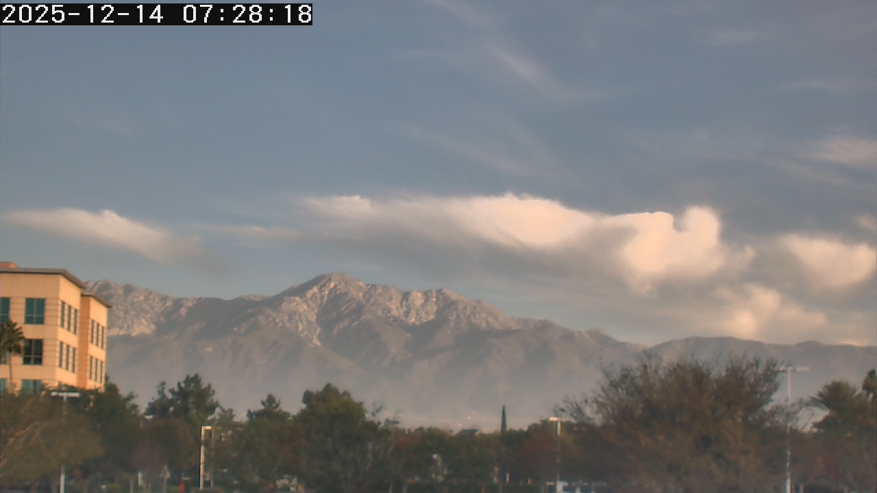 Thumbnail for current weather camera view from San Bernardino CA in Ontario, California