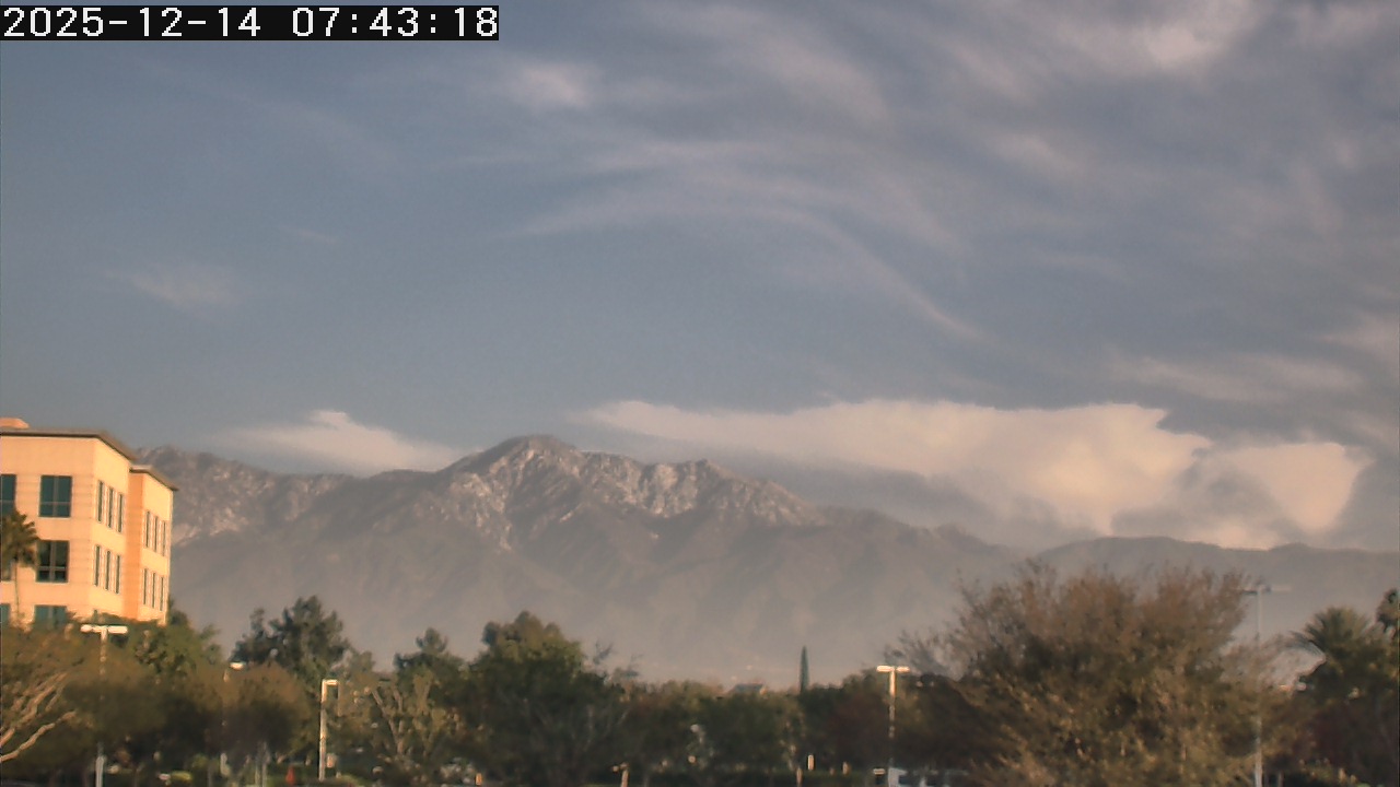 Thumbnail for current weather camera view from San Bernardino CA in Ontario, California