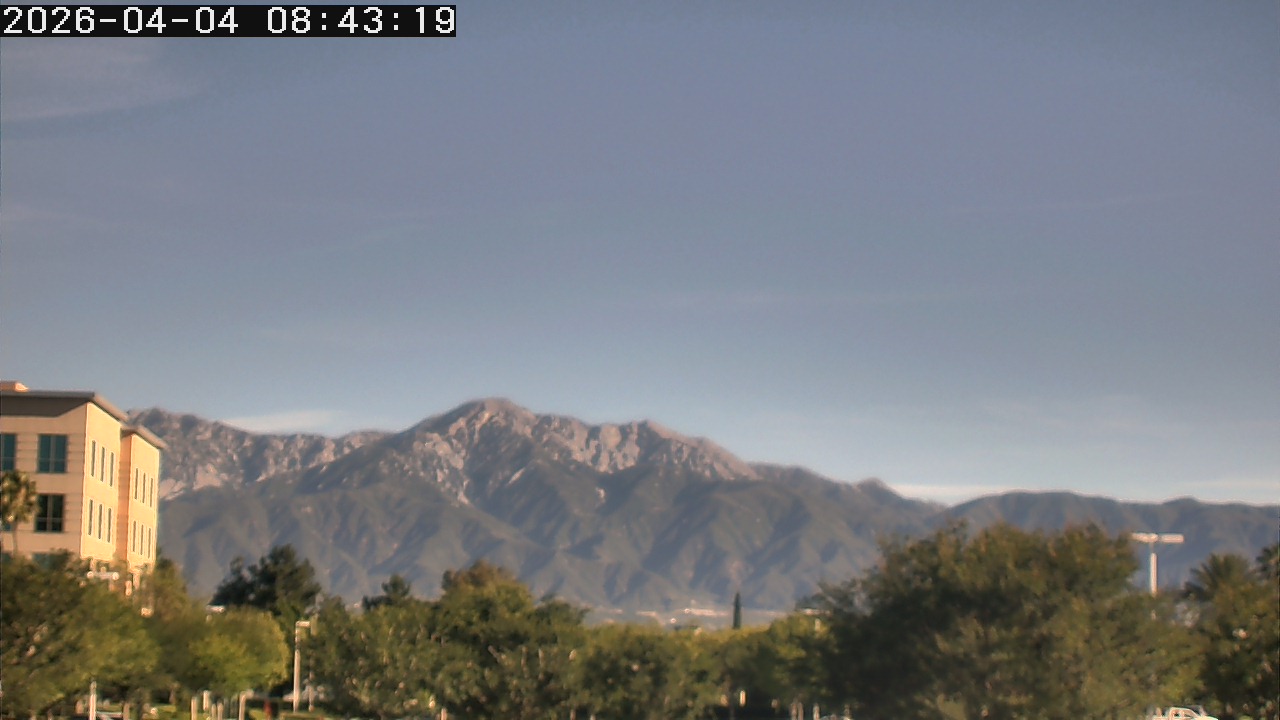 Thumbnail for current weather camera view from San Bernardino CA in Ontario, California