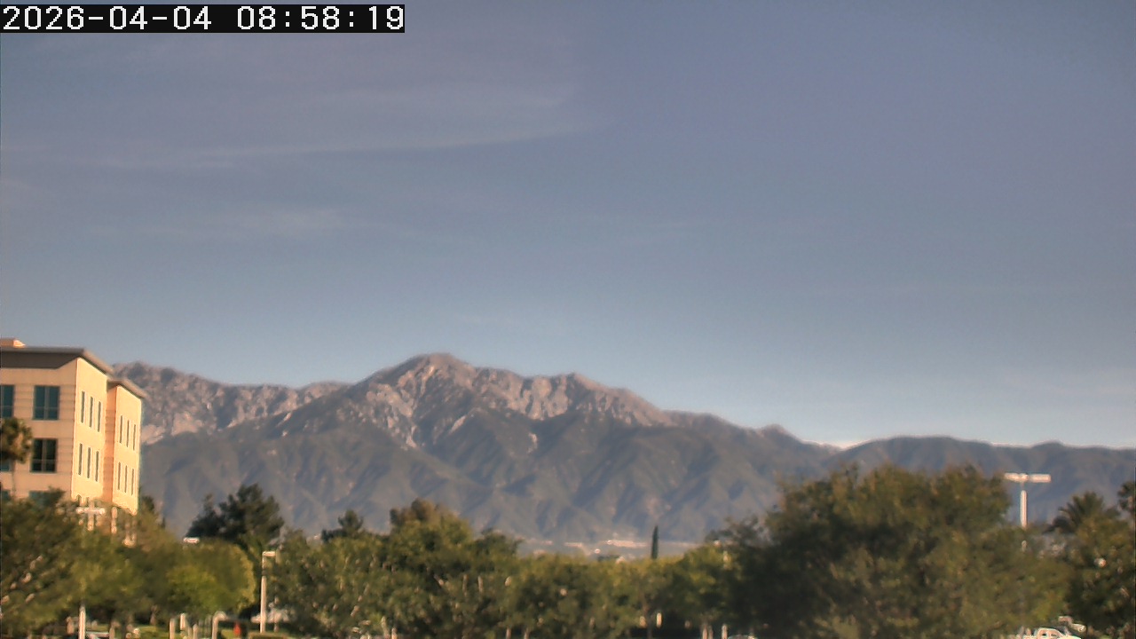 Thumbnail for current weather camera view from San Bernardino CA in Ontario, California