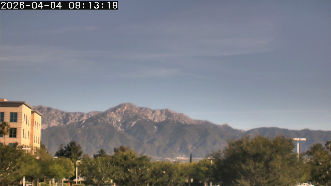 Thumbnail for current weather camera view from San Bernardino CA in Ontario, California