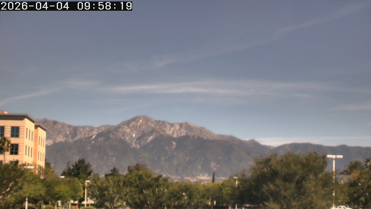 Thumbnail for current weather camera view from San Bernardino CA in Ontario, California