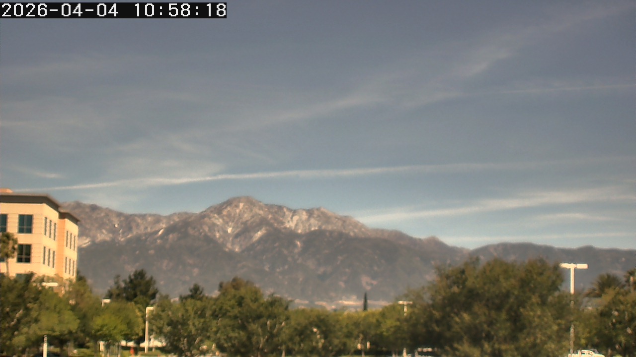 Thumbnail for current weather camera view from San Bernardino CA in Ontario, California