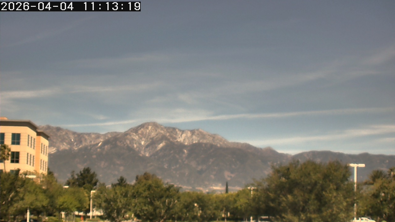 Thumbnail for current weather camera view from San Bernardino CA in Ontario, California
