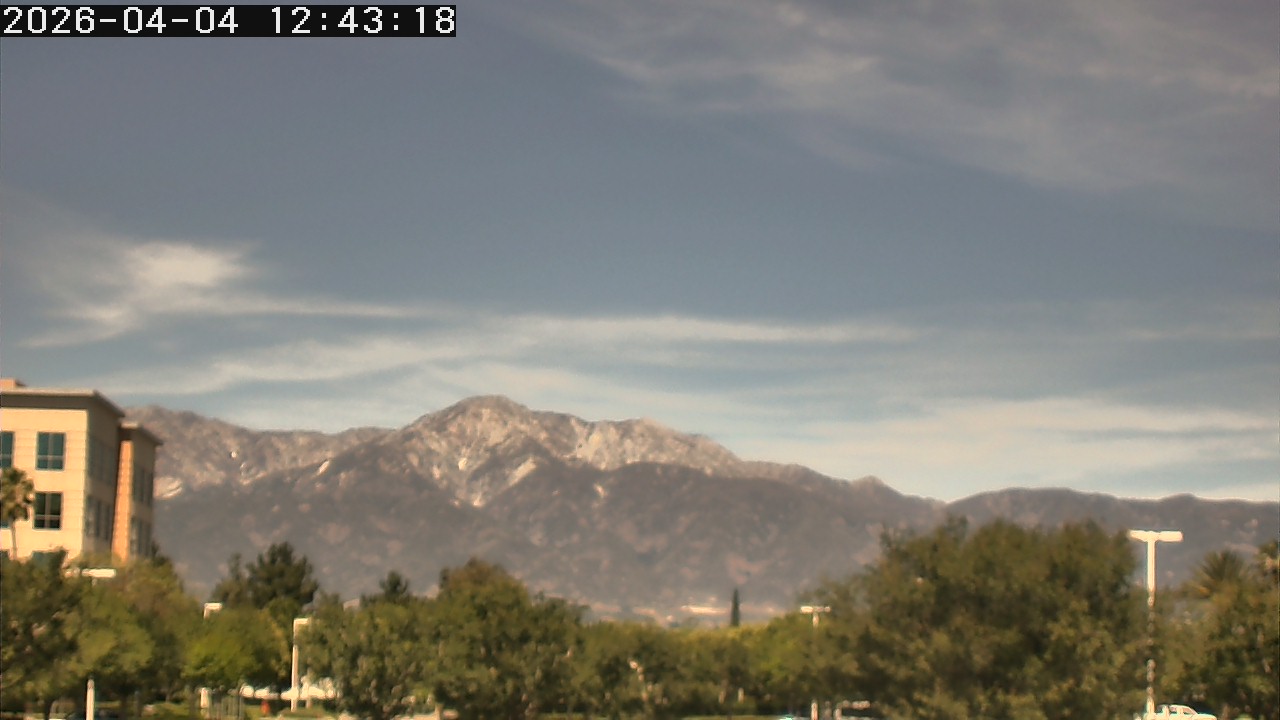 Thumbnail for current weather camera view from San Bernardino CA in Ontario, California