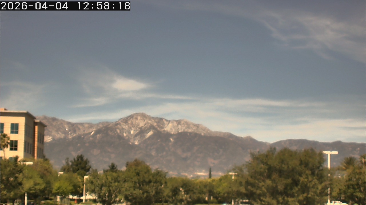 Thumbnail for current weather camera view from San Bernardino CA in Ontario, California