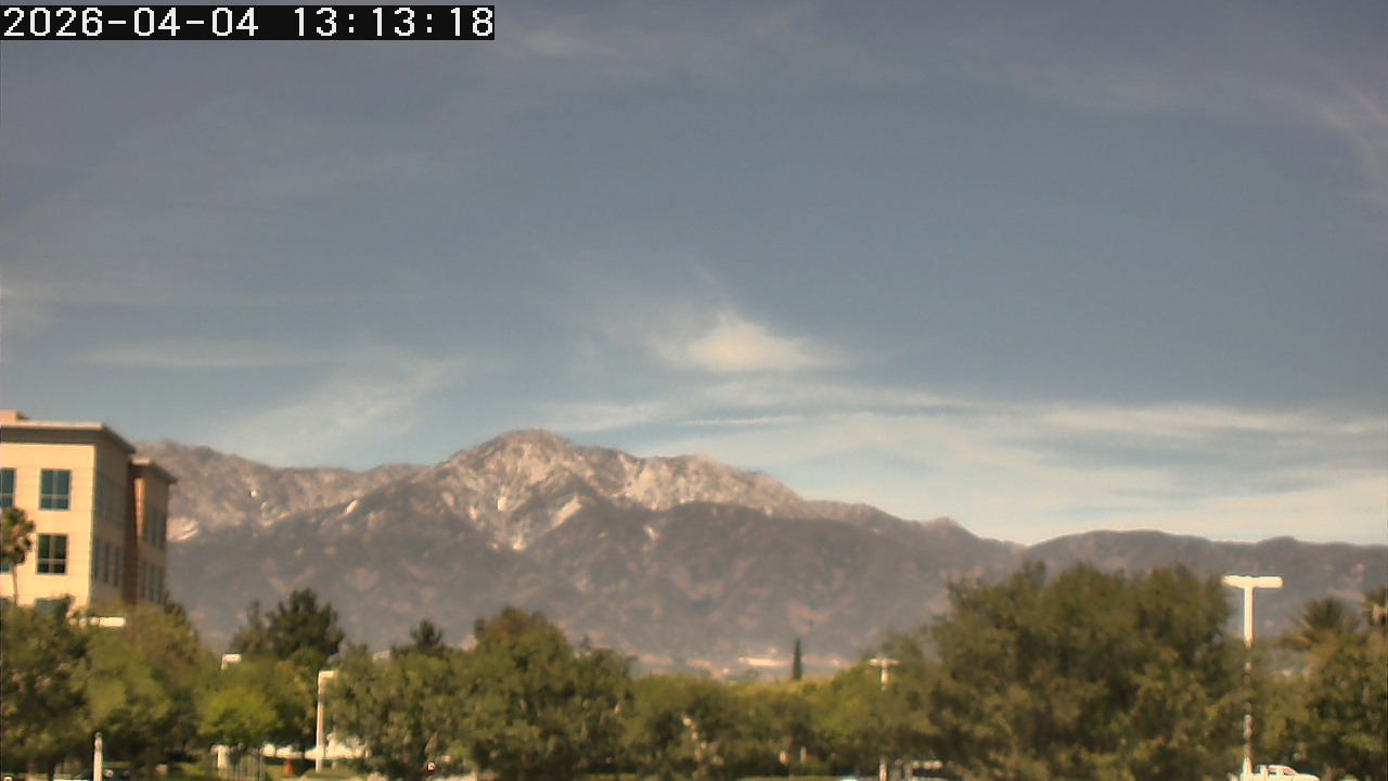 Thumbnail for current weather camera view from San Bernardino CA in Ontario, California