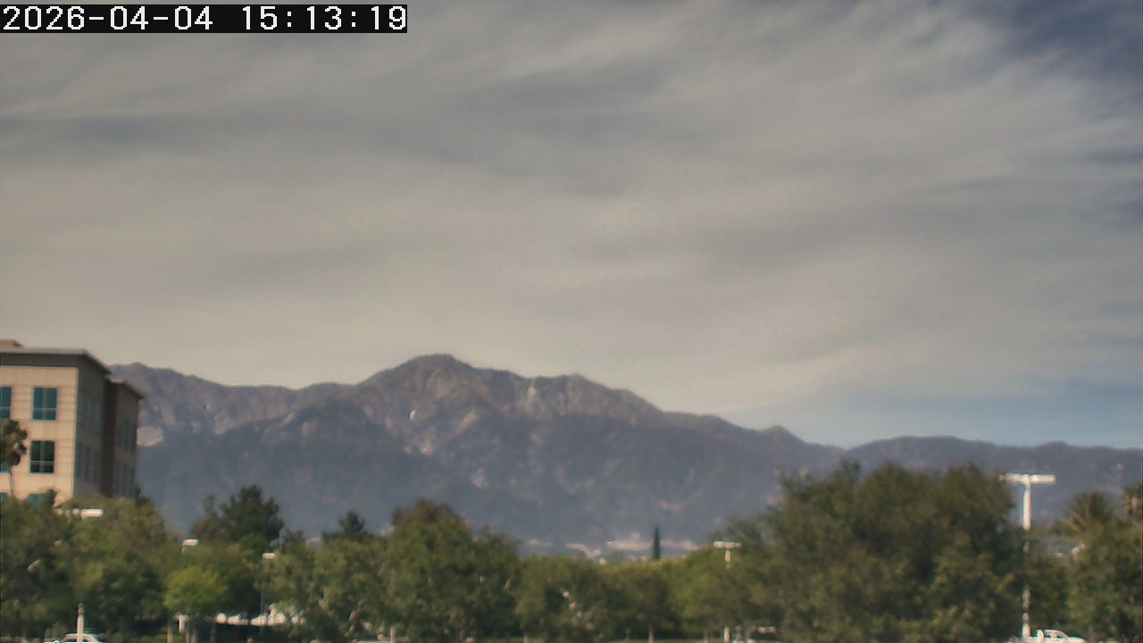Thumbnail for current weather camera view from San Bernardino CA in Ontario, California