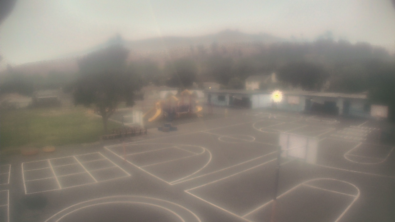 Thumbnail for current weather camera view from Marshall ES in San Bernardino, California
