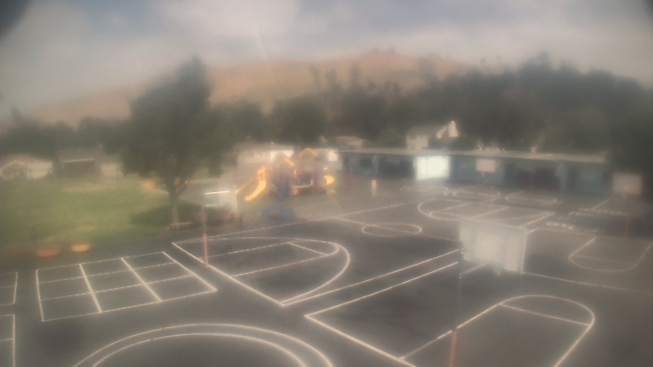 Thumbnail for current weather camera view from Marshall ES in San Bernardino, California