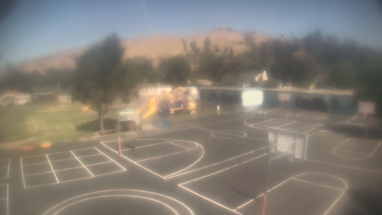 Thumbnail for current weather camera view from Marshall ES in San Bernardino, California