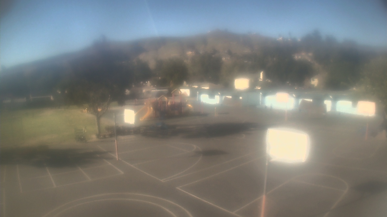 Thumbnail for current weather camera view from Marshall ES in San Bernardino, California