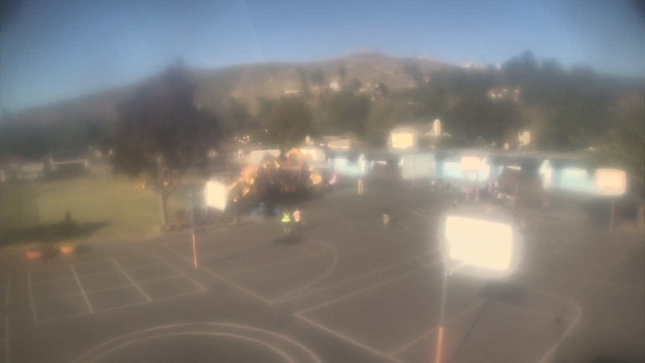 Thumbnail for current weather camera view from Marshall ES in San Bernardino, California