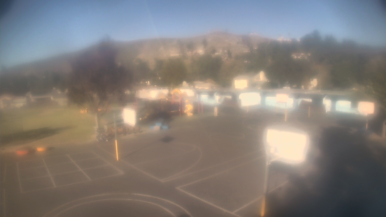 Thumbnail for current weather camera view from Marshall ES in San Bernardino, California