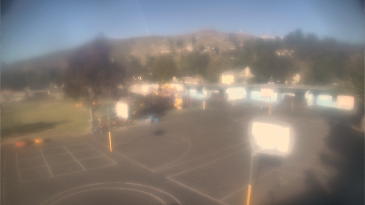 Thumbnail for current weather camera view from Marshall ES in San Bernardino, California