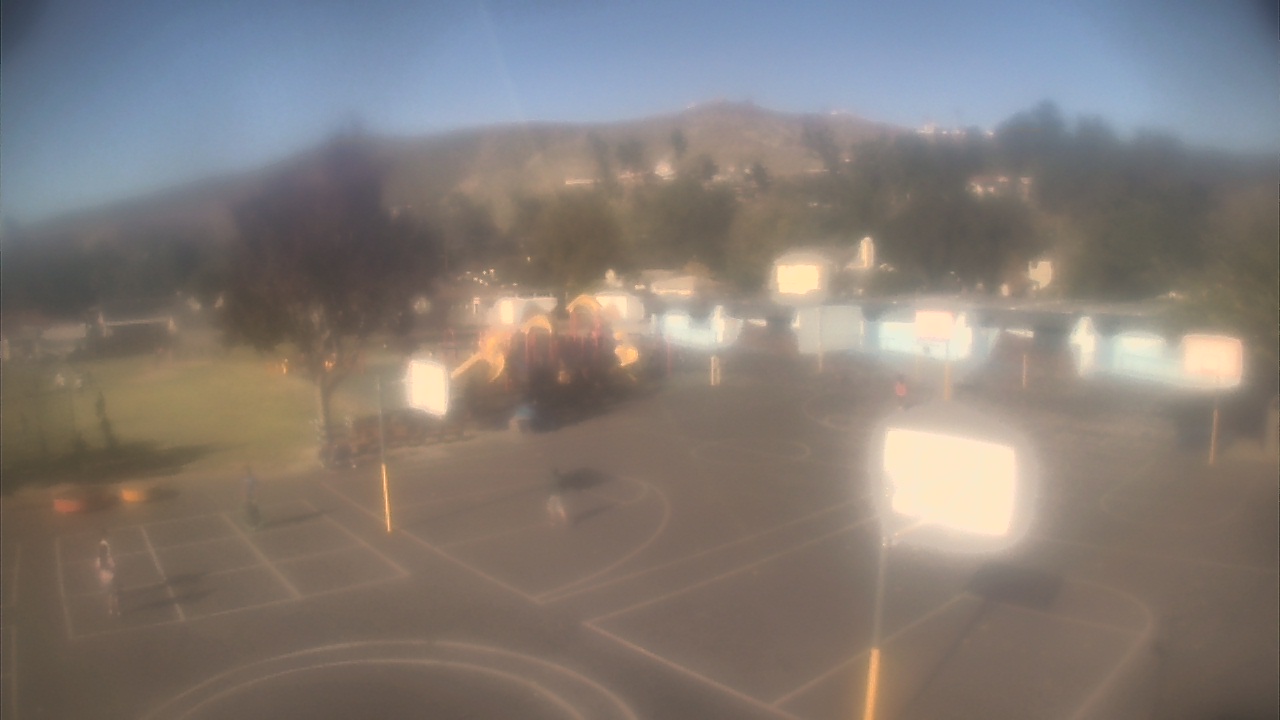 Thumbnail for current weather camera view from Marshall ES in San Bernardino, California