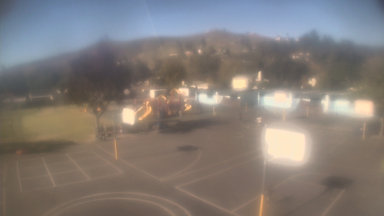 Thumbnail for current weather camera view from Marshall ES in San Bernardino, California