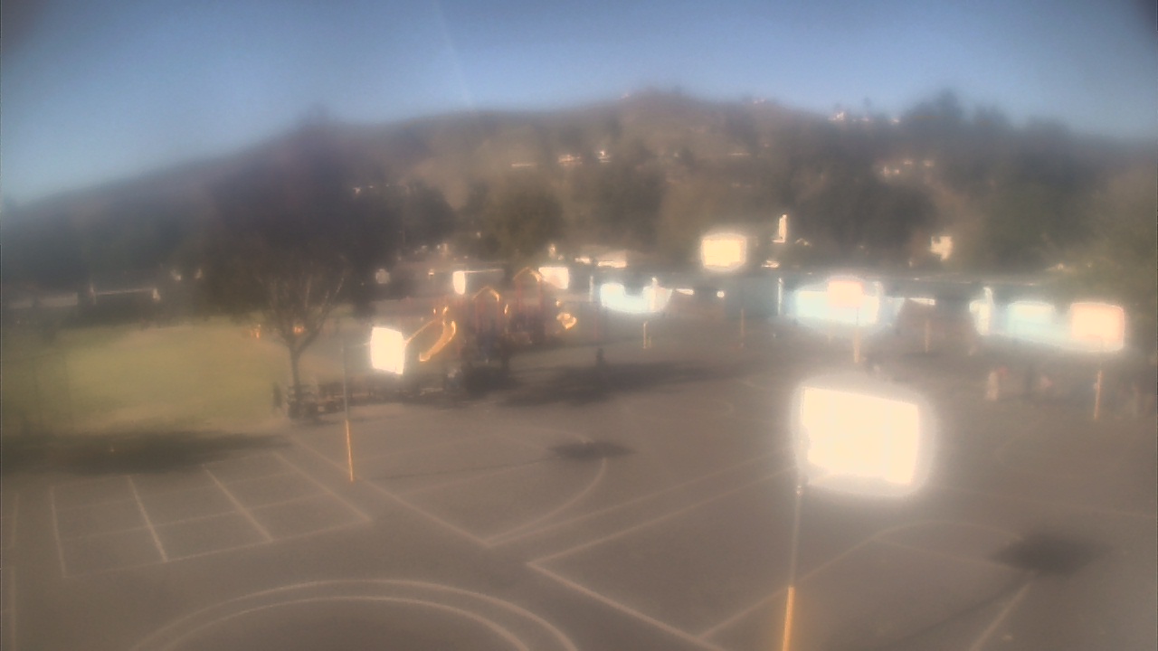 Thumbnail for current weather camera view from Marshall ES in San Bernardino, California