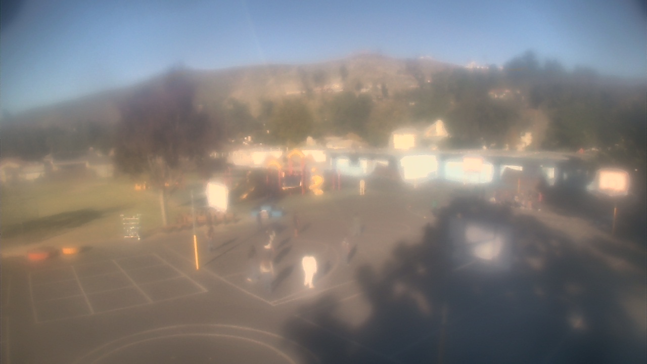 Thumbnail for current weather camera view from Marshall ES in San Bernardino, California