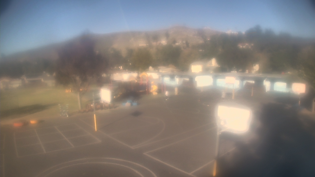 Thumbnail for current weather camera view from Marshall ES in San Bernardino, California